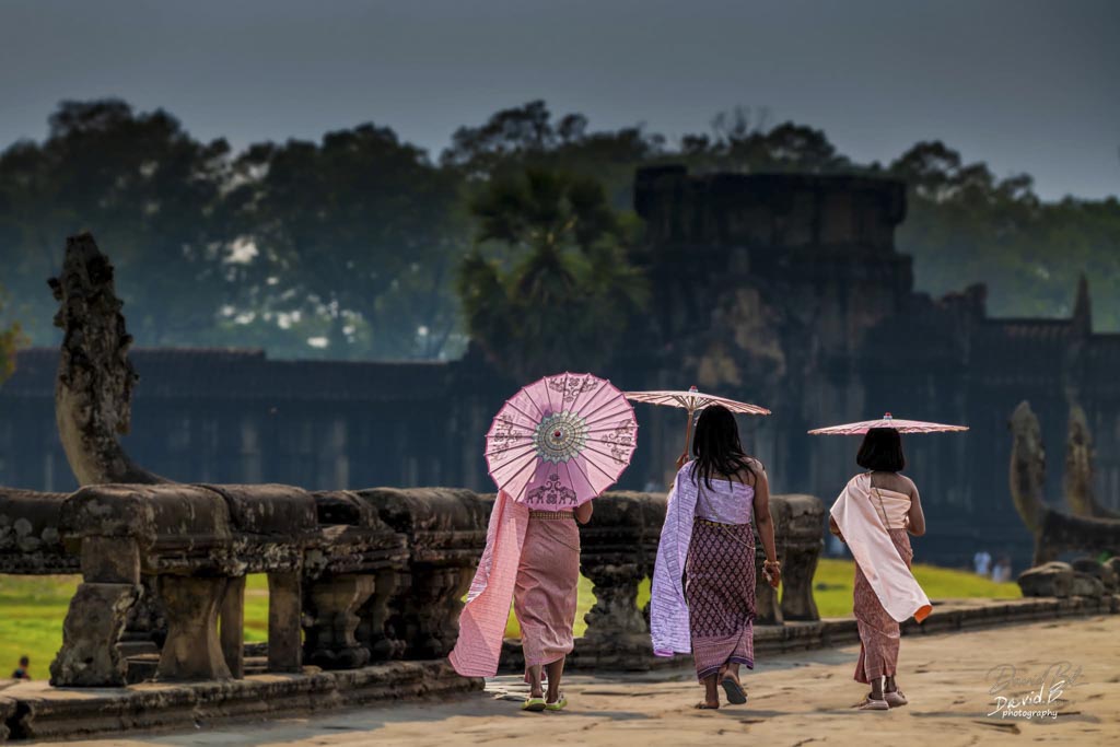 Les Ombrelles d'Angkor Vat 